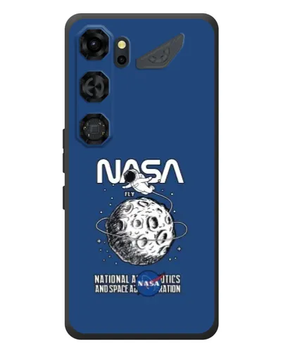 Чохол для ZTE Nubia Neo 5 GT 5G з картинкою «NASA — місячна місія»