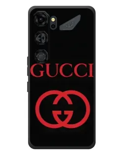 Чехол для ZTE Nubia Neo 5 GT 5G с картинкой «Gucci — красный логотип»