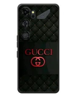 Чехол для ZTE Nubia Neo 5 GT 5G с картинкой «Gucci — стеганый черный»