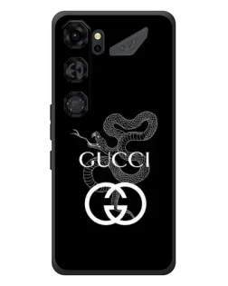 Чехол для ZTE Nubia Neo 5 GT 5G с картинкой «Gucci — серебряная змея»