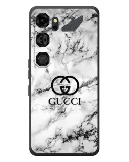 Чехол для ZTE Nubia Neo 5 GT 5G с картинкой «Gucci — мраморный шик»