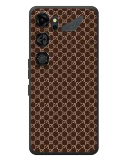 Чехол для ZTE Nubia Neo 5 GT 5G с картинкой «Gucci — шоколадная сетка»