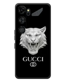 Чехол для ZTE Nubia Neo 5 GT 5G с картинкой «Gucci — серебряный лев»