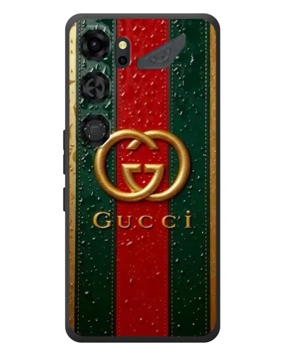 Чохол для ZTE Nubia Neo 5 GT 5G з картинкою «Gucci — фірмова смуга та золото» Чохол для ZTE Nubia Neo 5 GT 5G з картинкою «Gucci — фірмова смуга та золото»