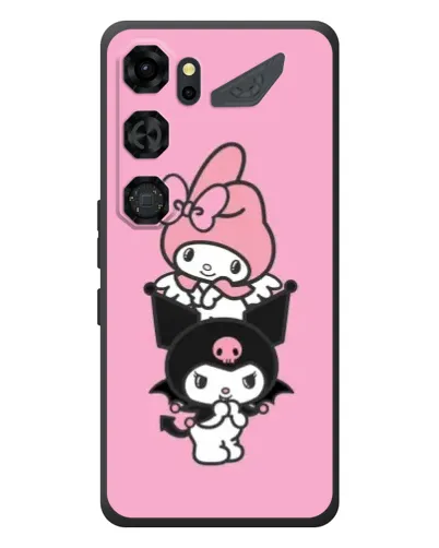 Чехол для ZTE Nubia Neo 5 GT 5G с картинкой «My Melody и Kuromi» Чехол для ZTE Nubia Neo 5 GT 5G с картинкой «My Melody и Kuromi»
