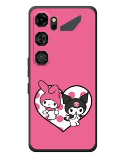 Чохол для ZTE Nubia Neo 5 GT 5G з картинкою «Kuromi та My Melody» Чохол для ZTE Nubia Neo 5 GT 5G з картинкою «Kuromi та My Melody»