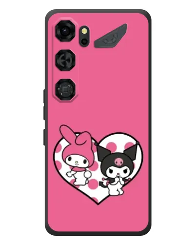 Чехол для ZTE Nubia Neo 5 GT 5G с картинкой «Kuromi и My Melody» Чехол для ZTE Nubia Neo 5 GT 5G с картинкой «Kuromi и My Melody»