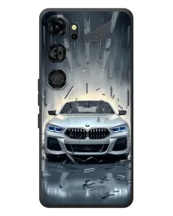 Чехол для ZTE Nubia Neo 5 GT 5G с картинкой «BMW в свете фар»