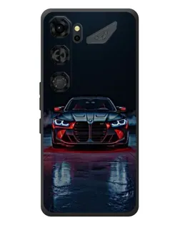Чехол для ZTE Nubia Neo 5 GT 5G с картинкой «BMW на мокрой дороге»