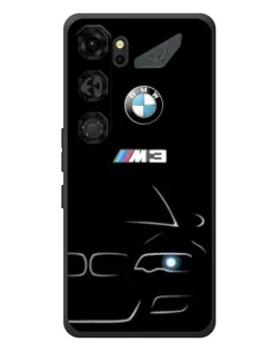 Чехол для ZTE Nubia Neo 5 GT 5G с картинкой «Минималистичный принт BMW M3»