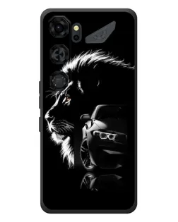 Чехол для ZTE Nubia Neo 5 GT 5G с картинкой «BMW и лев»