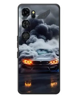 Чехол для ZTE Nubia Neo 5 GT 5G с картинкой «BMW в дыму»