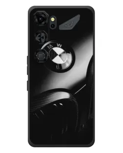 Чехол для ZTE Nubia Neo 5 GT 5G с картинкой «Эмблема BMW — макро»