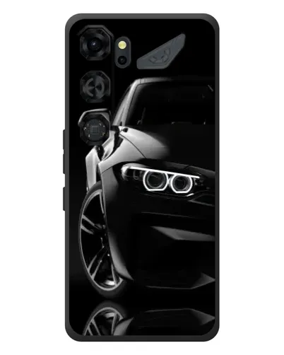 Чехол для ZTE Nubia Neo 5 GT 5G с картинкой «Черная BMW — профиль» Чехол для ZTE Nubia Neo 5 GT 5G с картинкой «Черная BMW — профиль»