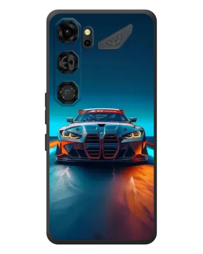 Чехол для ZTE Nubia Neo 5 GT 5G с картинкой «BMW — огни неона» Чехол для ZTE Nubia Neo 5 GT 5G с картинкой «BMW — огни неона»