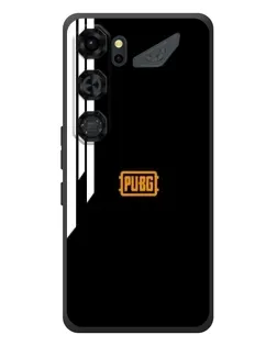 Чехол для ZTE Nubia Neo 5 GT 5G с картинкой «PUBG — вертикальные линии»