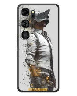 Чехол для ZTE Nubia Neo 5 GT 5G с картинкой «PUBG — боец в пыли»