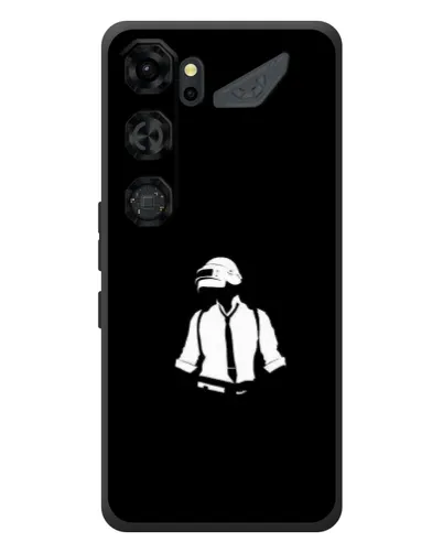 Чехол для ZTE Nubia Neo 5 GT 5G с картинкой «PUBG — белый шлем» Чехол для ZTE Nubia Neo 5 GT 5G с картинкой «PUBG — белый шлем»