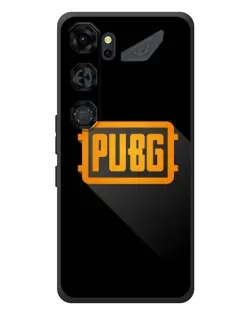 Чехол для ZTE Nubia Neo 5 GT 5G с картинкой «PUBG — рамка лого»