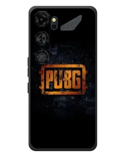 Чехол для ZTE Nubia Neo 5 GT 5G с картинкой «PUBG — золотой логотип»