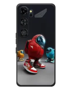Чехол для ZTE Nubia Neo 5 GT 5G с картинкой «Among Us — 3D стиль»