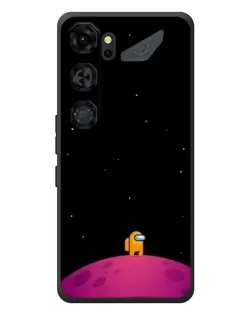 Чехол для ZTE Nubia Neo 5 GT 5G с картинкой «Одинокий герой на планете»