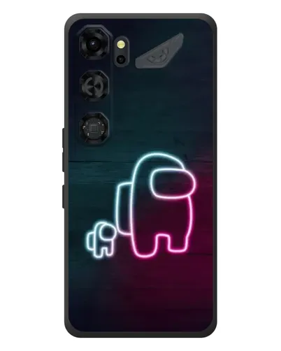 Чехол для ZTE Nubia Neo 5 GT 5G с картинкой «Among Us неон-арт» Чехол для ZTE Nubia Neo 5 GT 5G с картинкой «Among Us неон-арт»