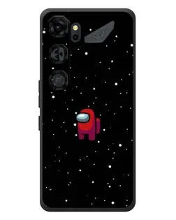 Чехол для ZTE Nubia Neo 5 GT 5G с картинкой «Красный Among Us»