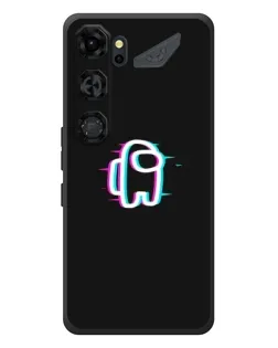 Чехол для ZTE Nubia Neo 5 GT 5G с картинкой «Among Us неон»