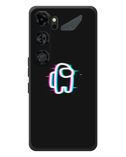 Чехол для ZTE Nubia Neo 5 GT 5G с картинкой «Among Us неон» Чехол для ZTE Nubia Neo 5 GT 5G с картинкой «Among Us неон»