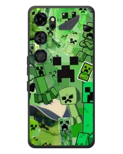 Чохол для ZTE Nubia Neo 5 GT 5G з картинкою «Кріпери Minecraft»