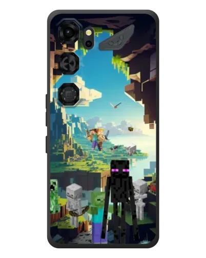 Чехол для ZTE Nubia Neo 5 GT 5G с картинкой «Эндермен в лесу» Чехол для ZTE Nubia Neo 5 GT 5G с картинкой «Эндермен в лесу»
