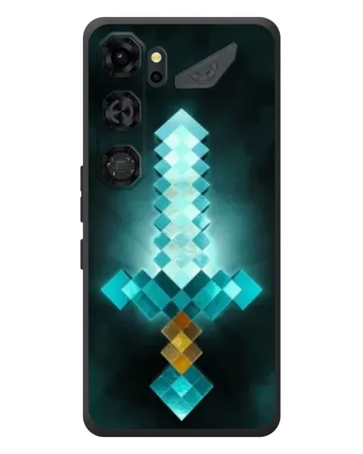 Чехол для ZTE Nubia Neo 5 GT 5G с картинкой «Алмазный меч неон» Чехол для ZTE Nubia Neo 5 GT 5G с картинкой «Алмазный меч неон»