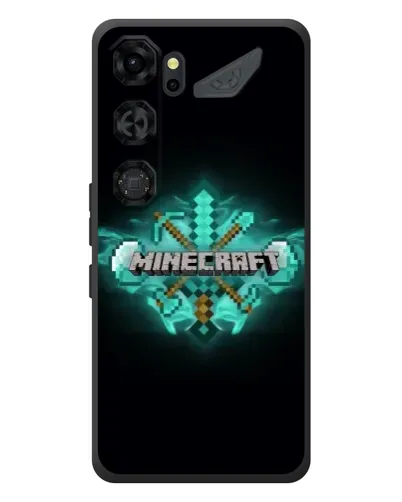 Чехол для ZTE Nubia Neo 5 GT 5G с картинкой «Minecraft Diamond лого» Чехол для ZTE Nubia Neo 5 GT 5G с картинкой «Minecraft Diamond лого»