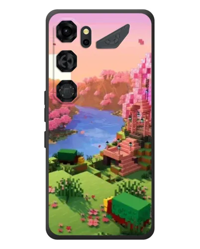 Чехол для ZTE Nubia Neo 5 GT 5G с картинкой «Розовое дерево Minecraft» Чехол для ZTE Nubia Neo 5 GT 5G с картинкой «Розовое дерево Minecraft»