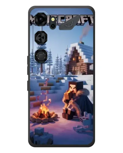 Чехол для ZTE Nubia Neo 5 GT 5G с картинкой «Зимний Minecraft» Чехол для ZTE Nubia Neo 5 GT 5G с картинкой «Зимний Minecraft»