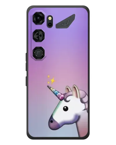 Чехол для ZTE Nubia Neo 5 GT 5G с картинкой «Единорог градиент» Чехол для ZTE Nubia Neo 5 GT 5G с картинкой «Единорог градиент»