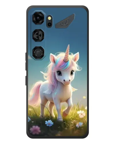 Чехол для ZTE Nubia Neo 5 GT 5G с картинкой «Единорог на поляне» Чехол для ZTE Nubia Neo 5 GT 5G с картинкой «Единорог на поляне»