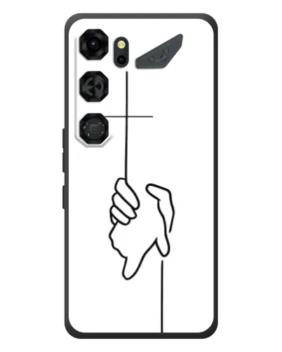 Чехол для ZTE Nubia Neo 5 GT 5G с картинкой «Рука держит» Чехол для ZTE Nubia Neo 5 GT 5G с картинкой «Рука держит»