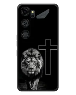 Чехол для ZTE Nubia Neo 5 GT 5G с картинкой «Лев и Крест»