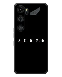 Чехол для ZTE Nubia Neo 5 GT 5G с картинкой «Точки веры J.E.S.U.S.»