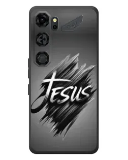 Чехол для ZTE Nubia Neo 5 GT 5G с картинкой «Надпись Jesus Graffiti»