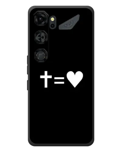 Чехол для ZTE Nubia Neo 5 GT 5G с картинкой «Крест и Сердце» Чехол для ZTE Nubia Neo 5 GT 5G с картинкой «Крест и Сердце»
