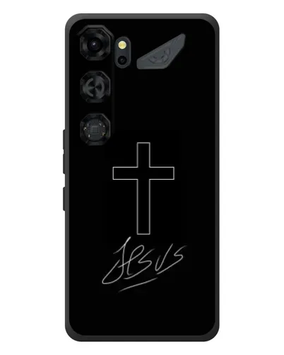 Чехол для ZTE Nubia Neo 5 GT 5G с картинкой «Графический крест Jesus» Чехол для ZTE Nubia Neo 5 GT 5G с картинкой «Графический крест Jesus»