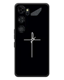 Чехол для ZTE Nubia Neo 5 GT 5G с картинкой «Тонкий крест»