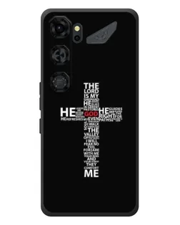 Чехол для ZTE Nubia Neo 5 GT 5G с картинкой «Текстовый крест»