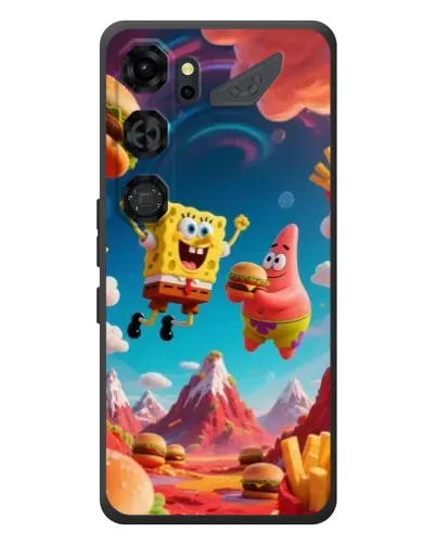 Чохол для ZTE Nubia Neo 5 GT 5G з картинкою «Космічний фастфуд» Чохол для ZTE Nubia Neo 5 GT 5G з картинкою «Космічний фастфуд»
