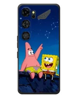 Чохол для ZTE Nubia Neo 5 GT 5G з картинкою «Губка Боб та Патрік вночі» Чохол для ZTE Nubia Neo 5 GT 5G з картинкою «Губка Боб та Патрік вночі»