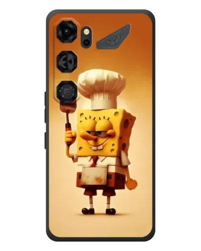 Чохол для ZTE Nubia Neo 5 GT 5G з картинкою «Губка Боб кухар» Чохол для ZTE Nubia Neo 5 GT 5G з картинкою «Губка Боб кухар»
