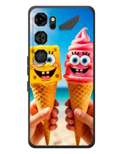 Чохол для ZTE Nubia Neo 5 GT 5G з картинкою «Спанч Боб морозиво» Чохол для ZTE Nubia Neo 5 GT 5G з картинкою «Спанч Боб морозиво»